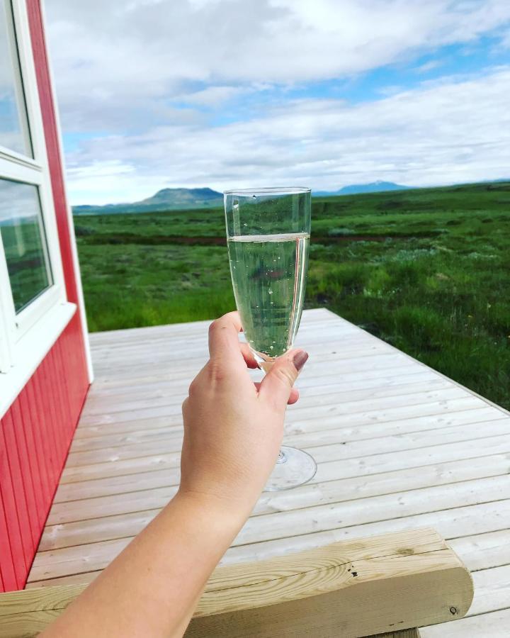 Blue View Cabin 1B With Private Hot Tub Reykholt  Exterior foto